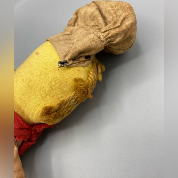 Campbell Soup Kids Knickerbocker Doll Vintage 1970s Stuffed Doll Chef Hat Flaws - Picture 3 of 13